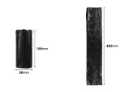 Plastične kese za jednokratnu upotrebu 50x45 cm, bez trake za vezivanje – rolna od 50 komada-dimenzije_slike