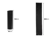 Plastične kese za jednokratnu upotrebu 50x45 cm, bez trake za vezivanje – rolna od 50 komada-dimenzije_slike