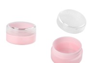 Akrilna roze kutijica 10mL, sa providnim zatvaračem - 12 kom-slika_proizvoda