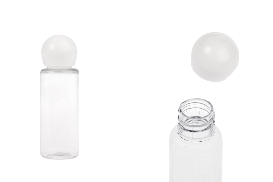 Plastična šampon boca 20mL sa okruglim zatvaračem - 50kom-slika_proizvoda