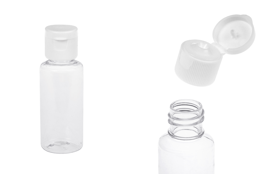 Plastična bočica za šampon 30 mL sa flip top zatvaračem - 12 kom Plastična bočica za šampon 30 mL sa flip top zatvaračem - 12 kom-slika_proizvoda