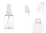 Providna PET flašica 50mL za lagane masne supstance sa sprejom i zatvaračem  - 12 kom-slika_proizvoda