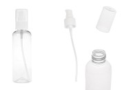 Plastična PET flašica 150mL za kreme sa pumpicom i zatvaračem - 12 kom-slika_proizvoda