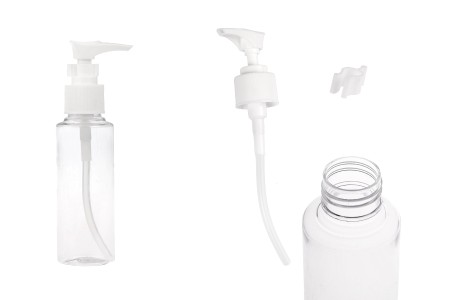 Plastična PET Flašica 100mL sa pumpicom - 12 kom-slika_proizvoda