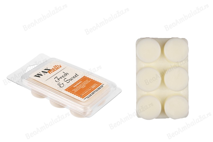 Melts vosak Fresh & Sweet (75g) - mirišljavi vosak za topljenje-dimenzije_slike