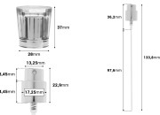 Set - sprej 15/400 i luksuzni akrilni poklopac u zlatnoj ili srebrnoj boji Set - sprej 15/400 i luksuzni akrilni poklopac u zlatnoj ili srebrnoj boji-dimenzije_slike