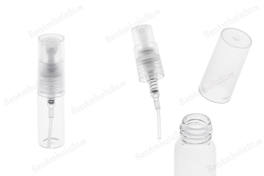 Staklena bočica od 3 mL sa sprejom i plastičnim poklopcem-slika_proizvoda