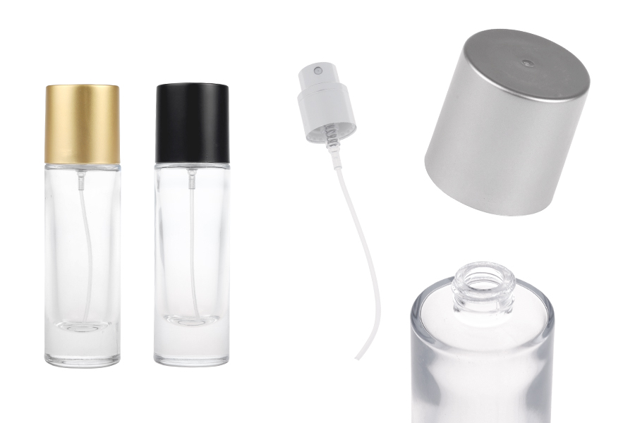 Peskirana parfemska bočica od 30mL sa raspršivačem i zatvaračem u raznim MAT bojama-slika_proizvoda