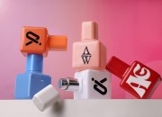 Staklena bočica za parfem 30 mL u raznim bojama sa sprejom i poklopcem-grupa_slika