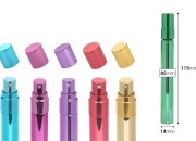 Staklena bočica za testere 10 mL sa aluminijumskom presvlakom i metalnim zatvaračem - 6 kom Staklena bočica za testere 10 mL sa aluminijumskom presvlakom i metalnim zatvaračem - 6 kom