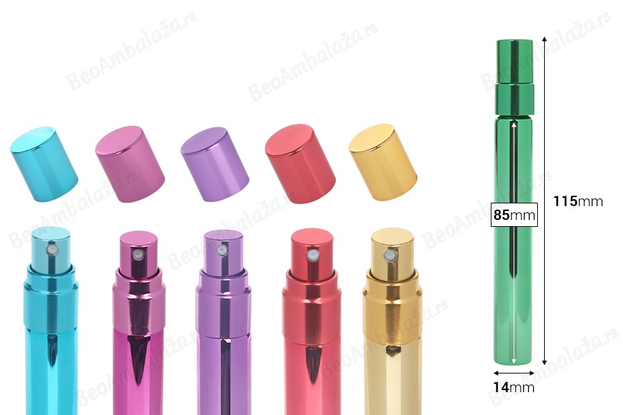 Staklena bočica za testere 10 mL sa aluminijumskom presvlakom i metalnim zatvaračem - 6 kom-dimenzije_slike