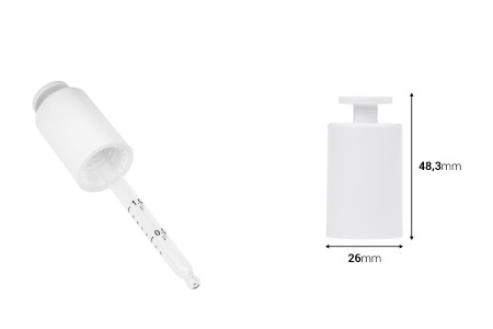 Luksuzni zatvarač sa dugmetom za pipetu u beloj ili crnoj boji-dimenzije_slike