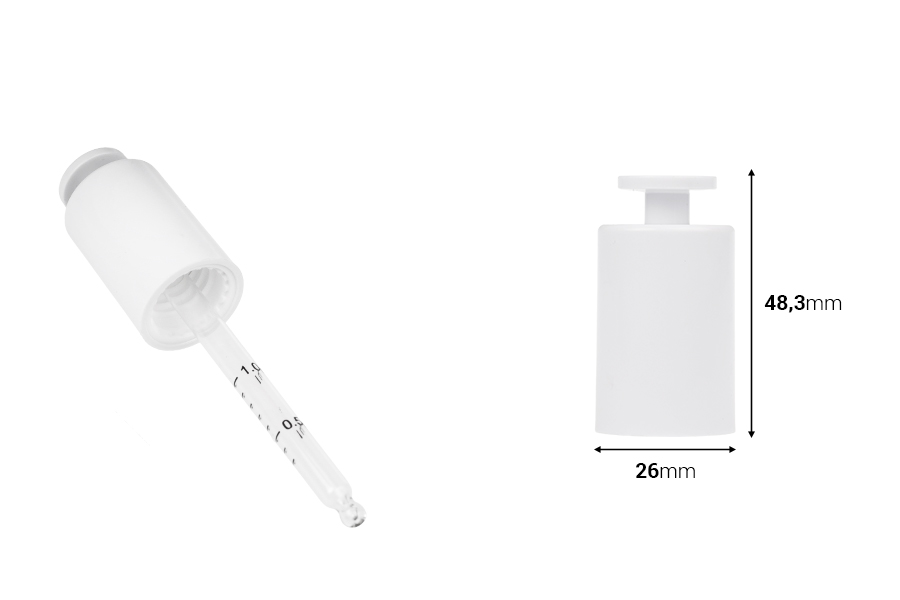 Luksuzni zatvarač sa dugmetom za pipetu u beloj ili crnoj boji-dimenzije_slike