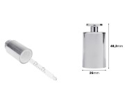 Luksuzni zatvarač sa dugmetom za pipetu u zlatnoj ili srebrnoj boji-dimenzije_slike