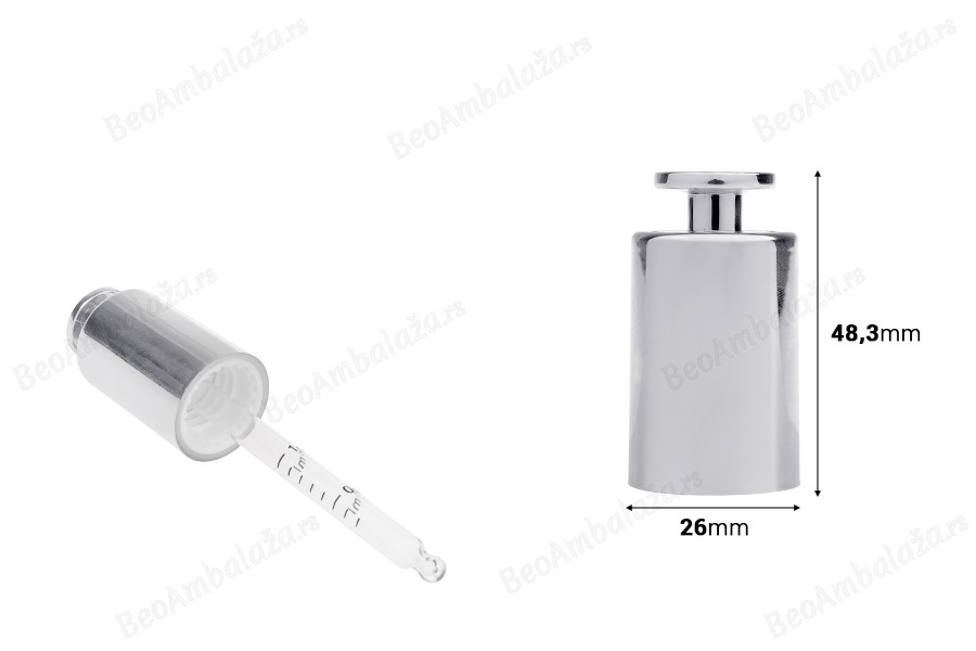 Luksuzni zatvarač sa dugmetom za pipetu u zlatnoj ili srebrnoj boji-dimenzije_slike