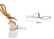 Metalna štipaljka za bočice za osveživač automobila-dimenzije_slike