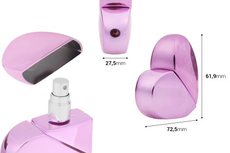 Parfemska bočica 25mL u obliku srca-dimenzije_slike