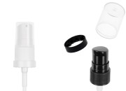 Пластична пумпа за крему 18/410 са сигурносним и провидним пластичним поклопцем-slika_proizvoda