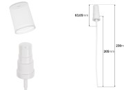 Пластична пумпа за крему 18/410 са сигурносним и провидним пластичним поклопцем-dimenzije_slike