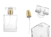 Staklena parfemska bočica 50mL providna sa sprejom i poklopcem-slika_proizvoda