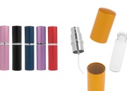 Staklena flašica 5mL sa sprejom za parfem, u aluminijumskoj tubici - 5 kom-slika_proizvoda