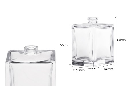 Staklena bočica za parfem 50 mL sa Crimp zatvaranjem 15 mm-dimenzije_slike