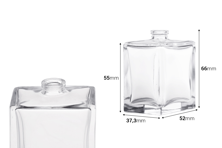 Staklena bočica za parfem 50 mL sa Crimp zatvaranjem 15 mm-dimenzije_slike