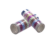 Lepljiva traka za dekoraciju i zanate - 10 kom (rolne), miks boja-slika_proizvoda