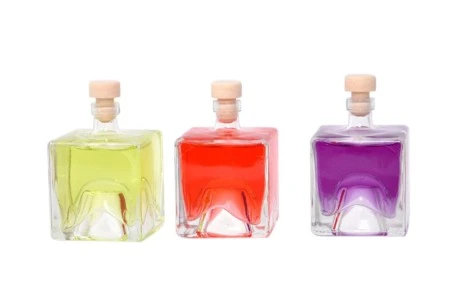 Četvrtasta staklena flaša 500mL-2