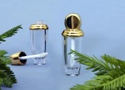 Providna tubica 10mL za sjaj za usne sa zlatnim zatvaračem - 5 kom Providna tubica 10mL za sjaj za usne sa zlatnim zatvaračem - 5 kom