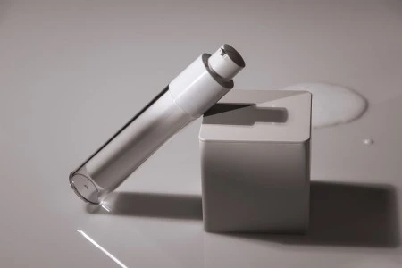 Airless bočica 15mL za kreme, plastična sa spoljašnjom akrilnom futrolom-7
