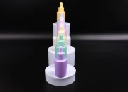 Staklena bočica od 30mL sa pipetom u MAT pastelnim bojama Staklena bočica od 30mL sa pipetom u MAT pastelnim bojama