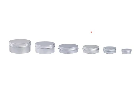 Aluminijumska srebrna kutijica 50mL sa poklopcem sa zaptivkom - 12 kom-3