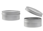Aluminijumska kutija 150mL sa prozorom na poklopcu u srebrnoj boji - 12 kom Aluminijumska kutija 150mL sa prozorom na poklopcu u srebrnoj boji - 12 kom
