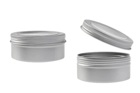 Aluminijumska kutija 150mL sa prozorom na poklopcu u srebrnoj boji - 12 kom-1