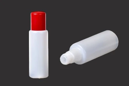 Plastična poluprovidna flašica od 100mL, sa ravnom kapalicom i zatvaračem u dve boje-4