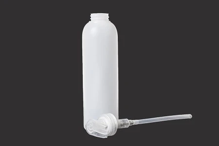 Visoka poluprovidna plastična flaša 250mL sa pumpicom - 12 kom-2