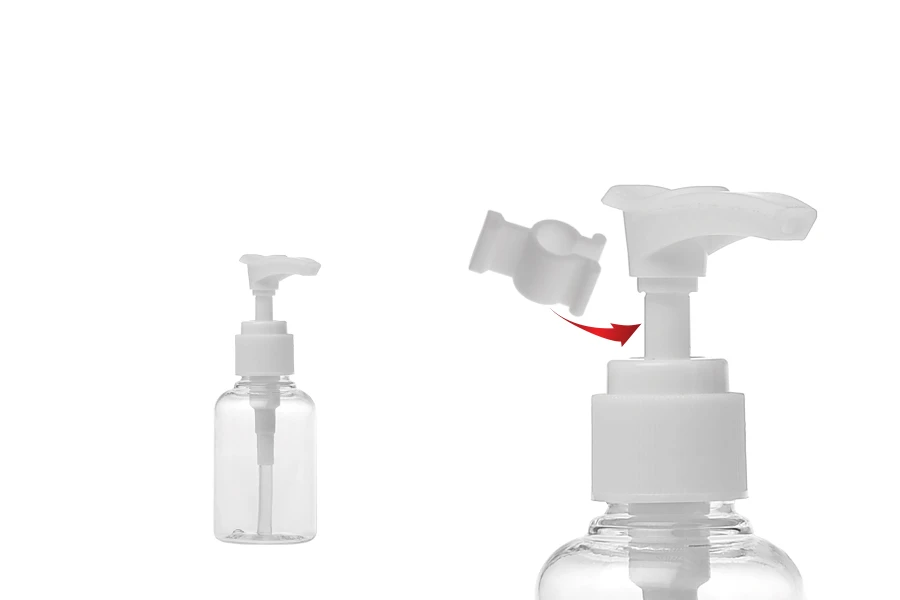 Providna PET flaša 50mL za pumpicom u dve boje za šampone - 12 kom Providna PET flaša 50mL za pumpicom u dve boje za šampone - 12 kom-grupa_slika