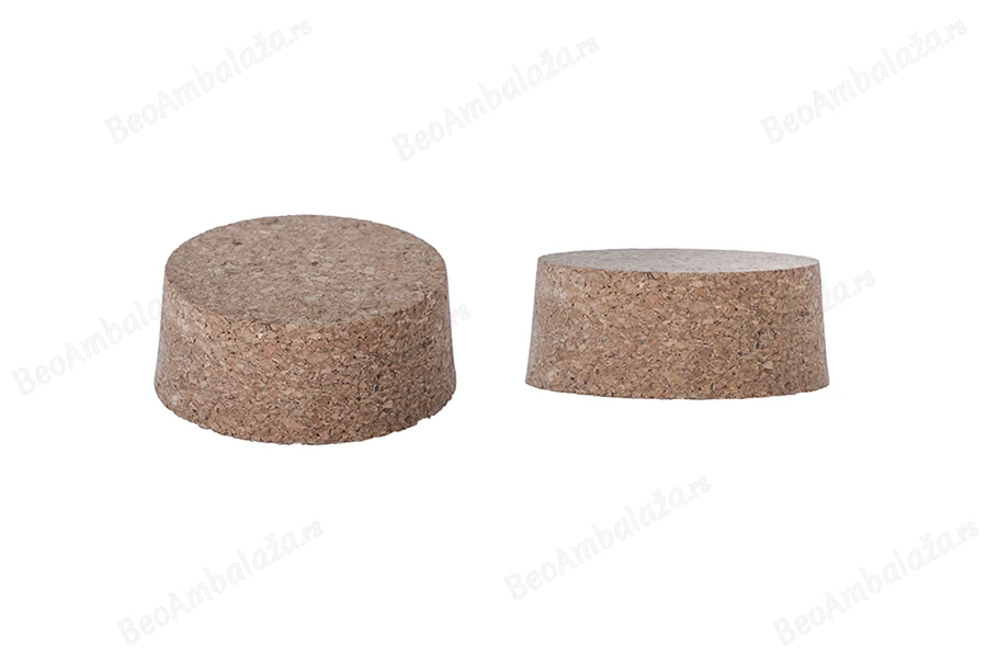 Široki konusni čep od prirodne plute 30x75/70 mm- za grlo PP82-slika_proizvoda