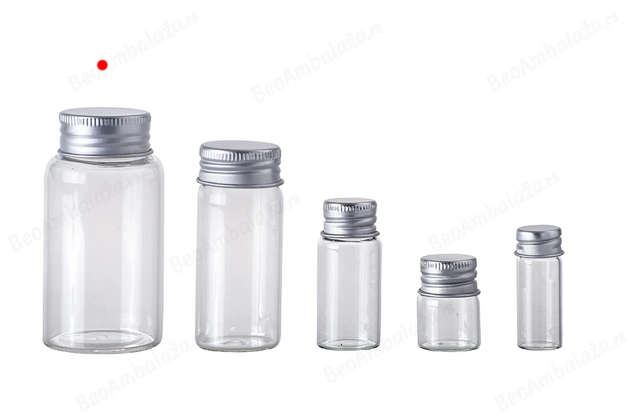 Staklena flašica 70mL sa aluminijumskim zatvaračem - 12 kom-slika_proizvoda