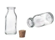 Staklena flašica 15mL sa konusnim plutanim čepom - 12 kom Staklena flašica 15mL sa konusnim plutanim čepom - 12 kom