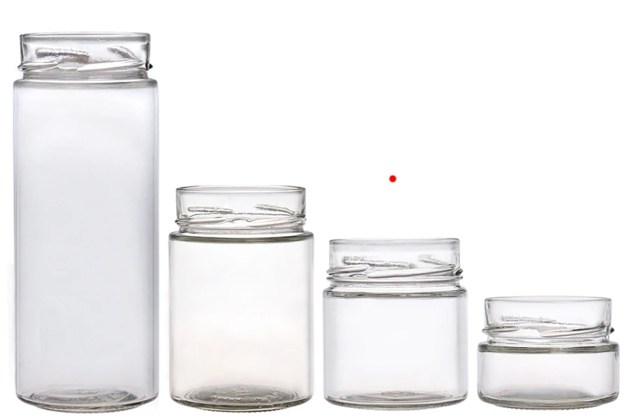 Staklena okrugla tegla 212mL Ergo* (za T.O. 70 Deep zatvarač) - bez zatvarača-grupa_slika