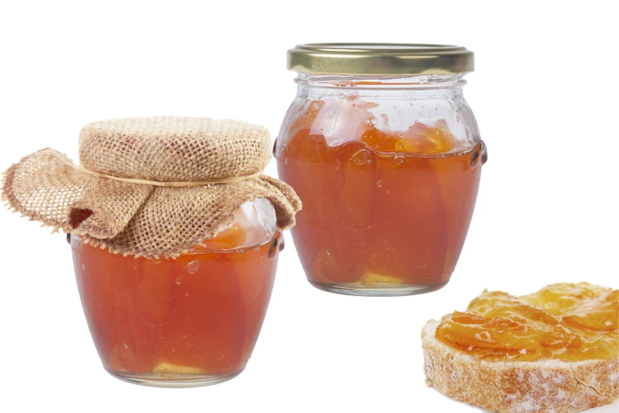 Staklena tegla Orcio* 212mL - bez zatvarača-dimenzije_slike