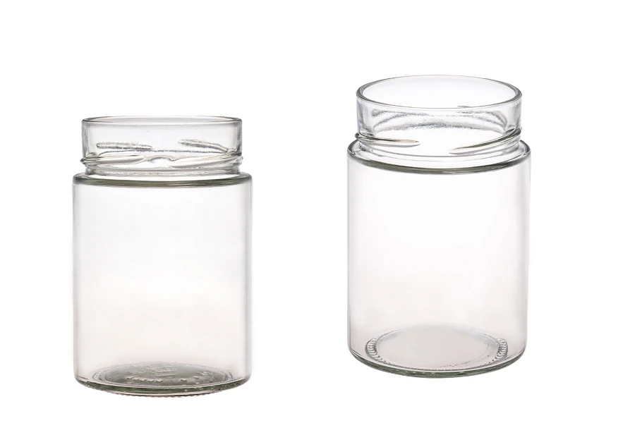 Staklena okrugla tegla 314mL Ergo* (za T.O. 70 Deep zatvarač) - bez zatvarača - 22 kom-slika_proizvoda