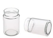 Staklena okrugla tegla 314mL Ergo* (za T.O. 70 Deep zatvarač) - bez zatvarača - 22 kom-dimenzije_slike