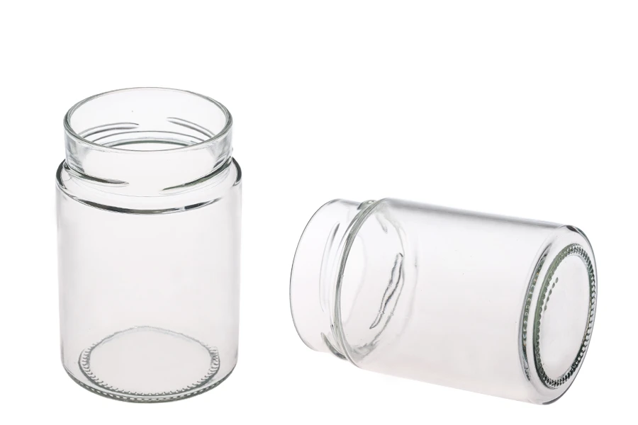 Staklena okrugla tegla 314mL Ergo* (za T.O. 70 Deep zatvarač) - bez zatvarača - 22 kom-dimenzije_slike