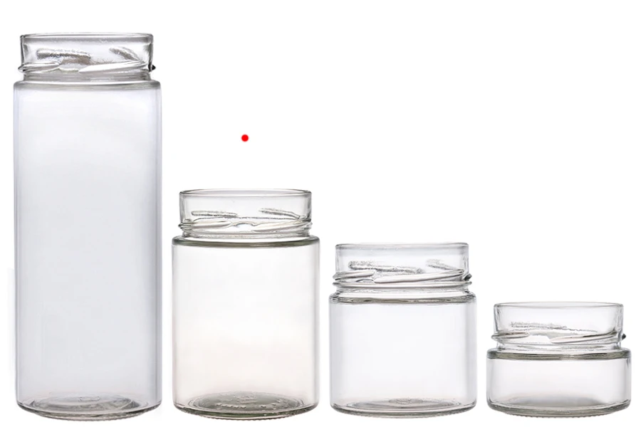 Staklena okrugla tegla 314mL Ergo* (za T.O. 70 Deep zatvarač) - bez zatvarača - 22 kom-grupa_slika