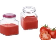 Staklena kockasta tegla za marmeladu 314mL (za T.O. 63 zatvarač) - bez zatvarača-grupa_slika