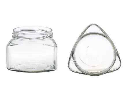 Trouglasta tegla za sos ili med 370mL - bez zatvarača-4