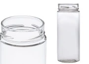 Staklena tegla 580mL Ergo (za T.O 70 Deep zatvarač) - bez zatvarača-dimenzije_slike